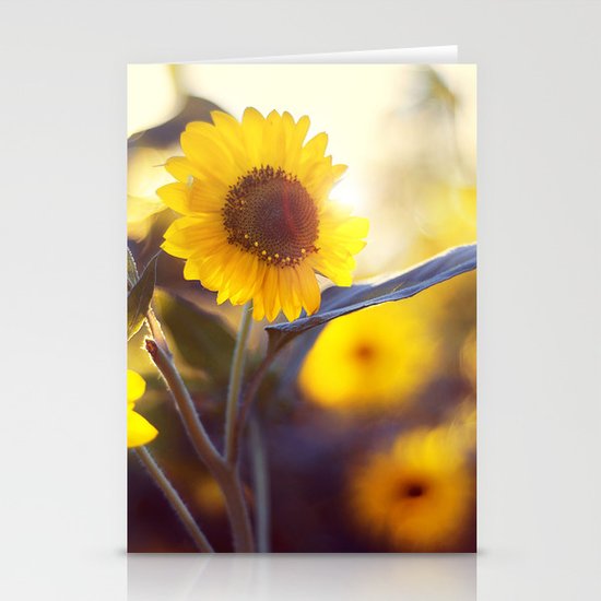 Sunflowers Stationery Cards