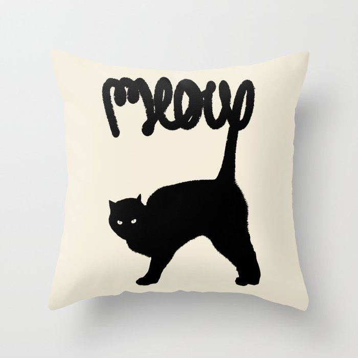 meow pillow