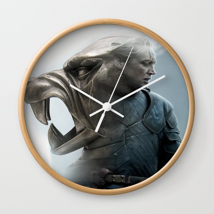 The Hound's Fall Wall Clock