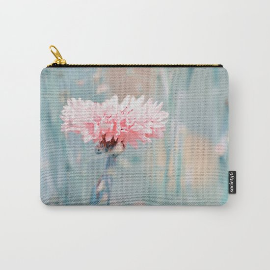 Pink pastel cornflower Carry-All Pouch