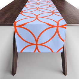 Intersecting Circles 7 Table Runner