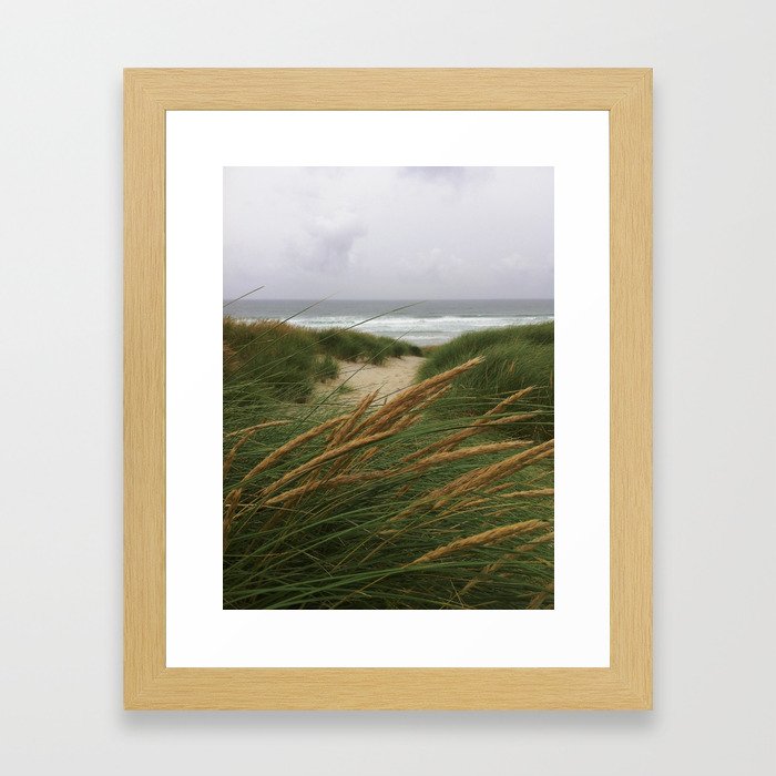 Atlantic Dunes Framed Art Print