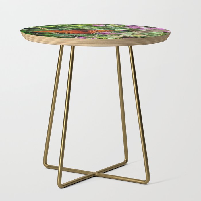 Vibrant Butterfly Side Table