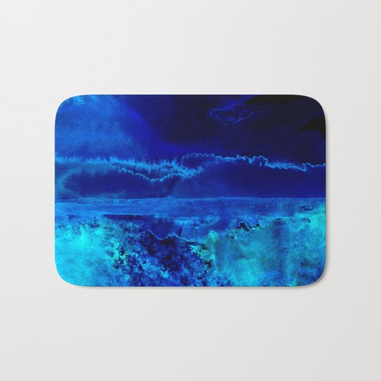 Icy Storm Bath Mat