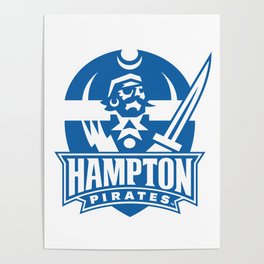 Hampton Pirates Poster
