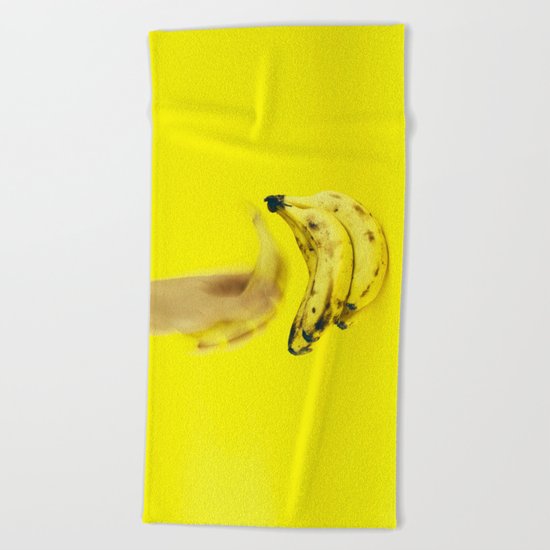 Grab a banana Beach Towel