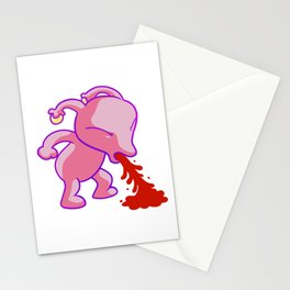 Cuterus- RED TIDE Stationery Cards