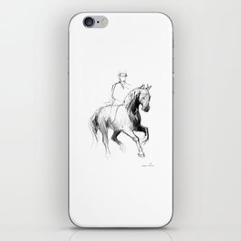 Dressage Horse iPhone Skin