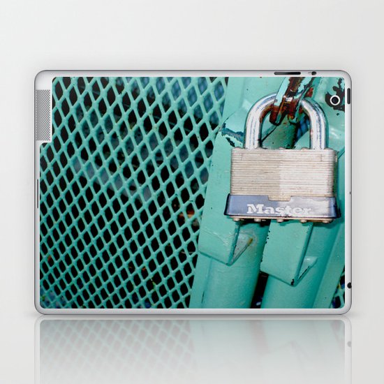 Behind Locked Gates Laptop & iPad Skin
