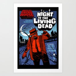 Night of the Living Dead Art Print