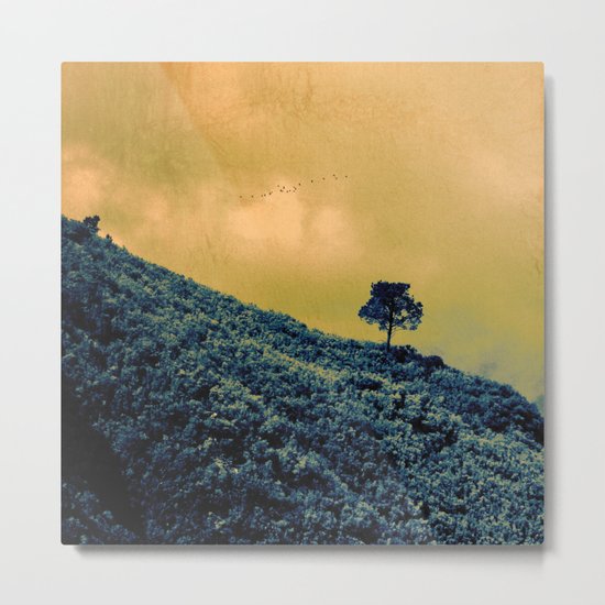 Lone Tree Hill Metal Print