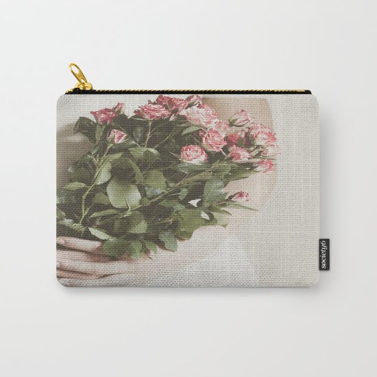 Bouquet Of Roses Carry-All Pouch