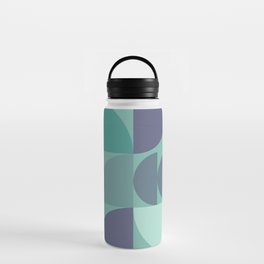 Geometry color arch shapes composition 4 Water Bottle