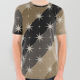 Celestial Coronation – Neutrals All Over Graphic Tee