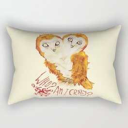 Optimistic Owl Rectangular Pillow