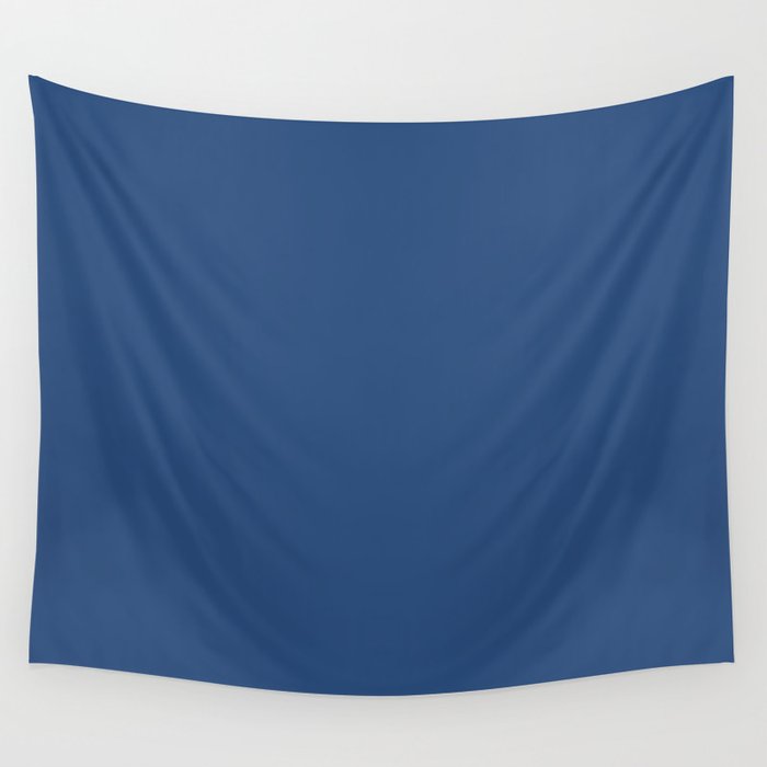 GALAXY BLUE solid color  Wall Tapestry