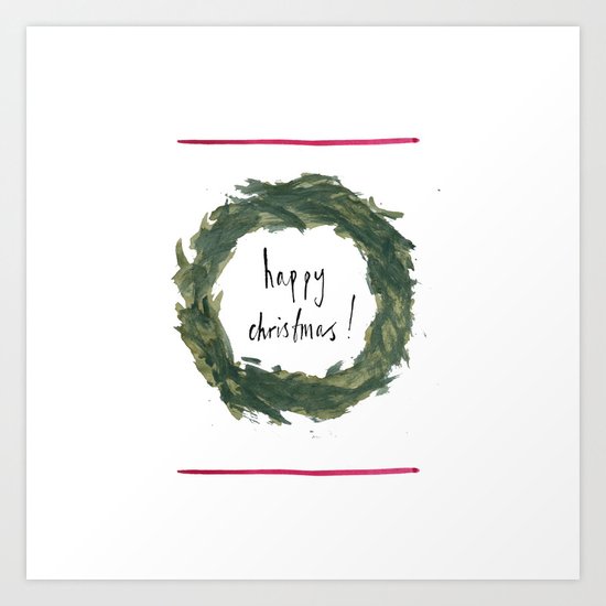 Happy Christmas! #3 Art Print