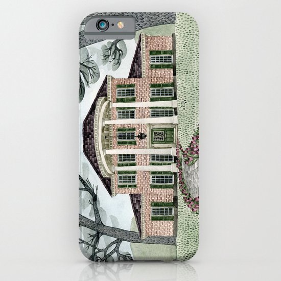 House With Tulips iPhone & iPod Case