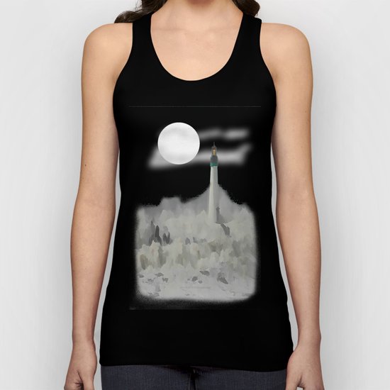 SANTA CRUZ LIGHT HOUSE 011 Unisex Tank Top