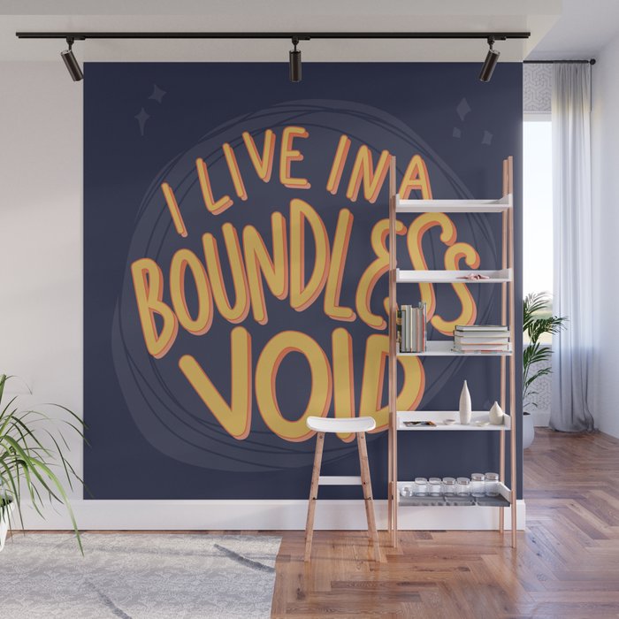 I live in a boundless void (The Good Place) Wall Mural