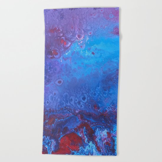 On Top Of The World Beach Towel