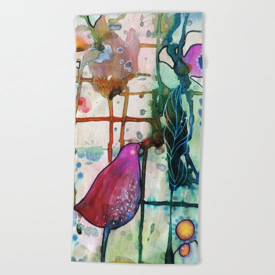 se laisser guider Beach Towel
