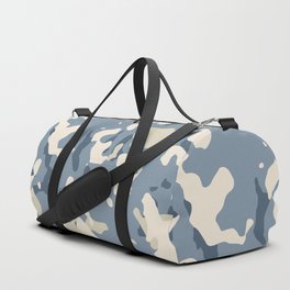 Blue Camouflage Duffle Bag