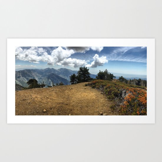 Summit Panorama Art Print
