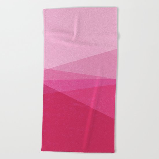 Stripe XI Cotton Candy Beach Towel