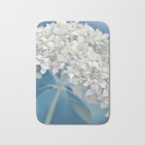 Beautiful White Hydrangea 276 Bath Mat