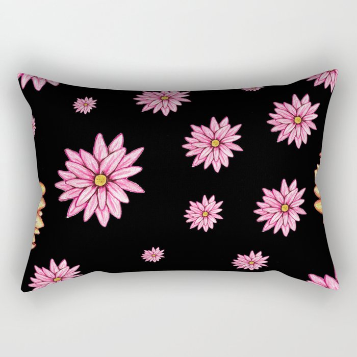 Floral Mood II Rectangular Pillow