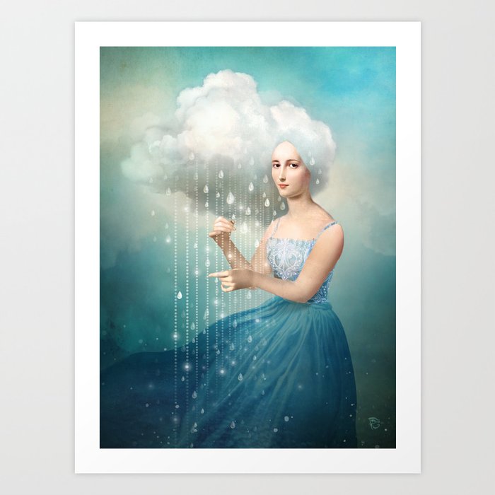 Discover the motif MELODY OF RAIN by Christian Schloe as a print at TOPPOSTER
