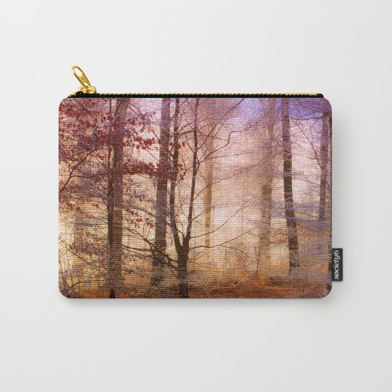 ORANGE FOREST FLOOR Carry-All Pouch