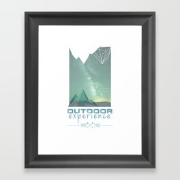 Outdoor Experience Framed Art Print