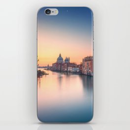 Venice, Grand Canal before sunrise. Italy iPhone Skin