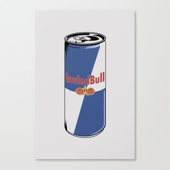 InvinciBull Energy Drink Canvas Print