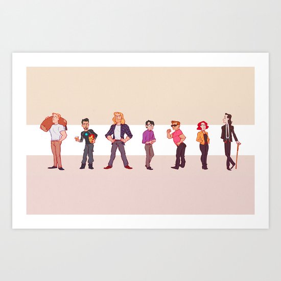 Off-Hours Art Print