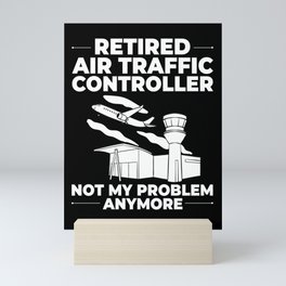 Air Traffic Controller Flight Director Tower Mini Art Print