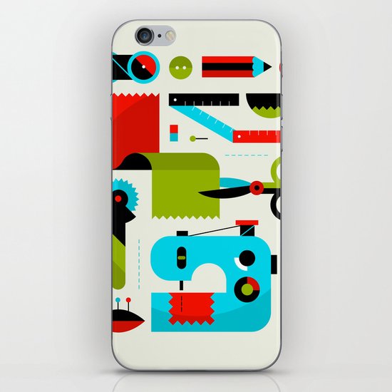 Sewing Kit iPhone & iPod Skin