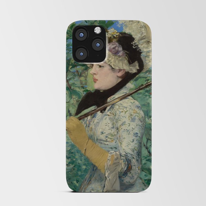 Jeanne (Spring) - Edouard Manet iPhone Card Case