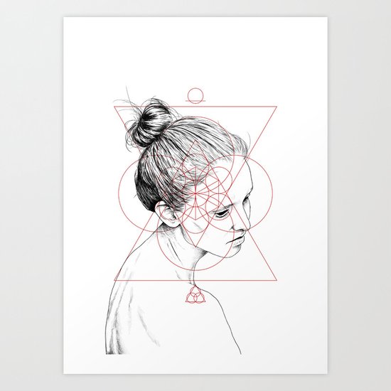 Face Facts II Art Print