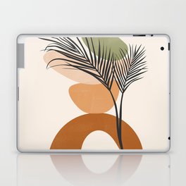 Modern Shapes And Palms Laptop Skin