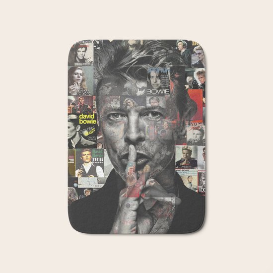 David Bowie Bath Mat