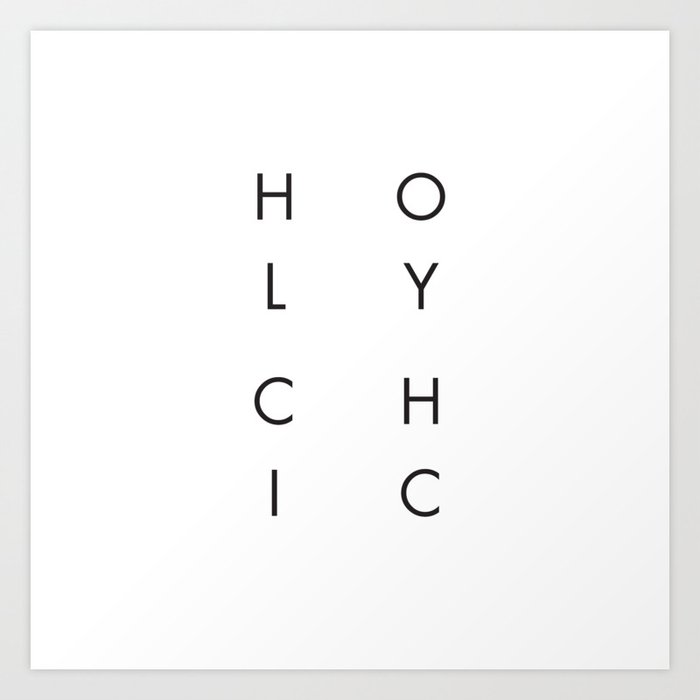 Holy Chic Bedroom Decor Teen Dorm Wall Art Scandinavian Modern Art Printable Minimalist Poster Art Print By Radquoteshop