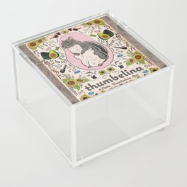 Little Thumbelina Girl: Thumb's Favorite Things in Color Acrylic Box