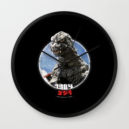 Kaiju Japanese Wall Clock | Japan, Car, Godzilla, Skyline, R32, Kaiju, Gojira, Monsters, Graphicdesign, Gtr 