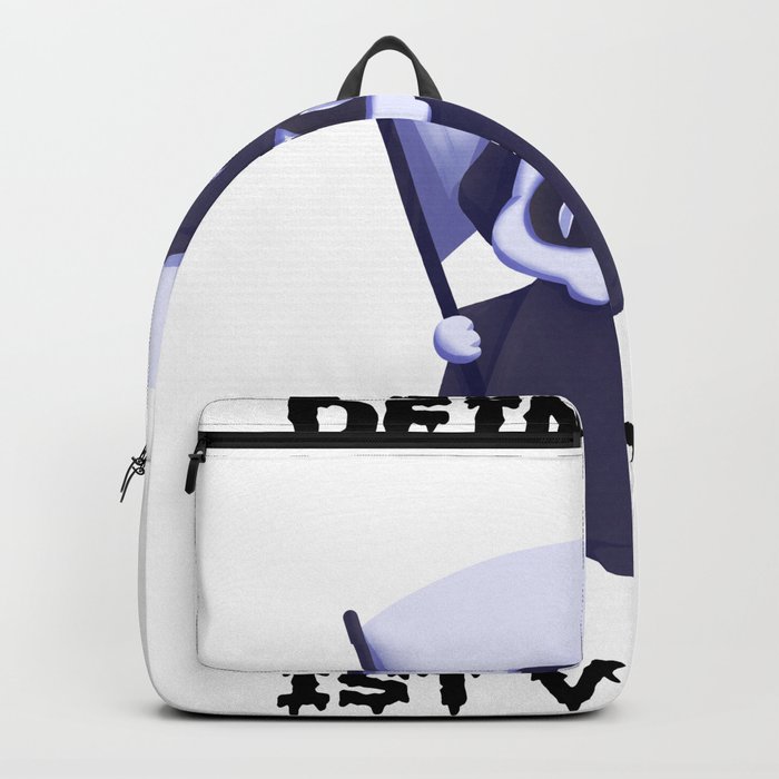 Death Cat Grim Reaper Saying Gift Backpack By Fansinn Society6
