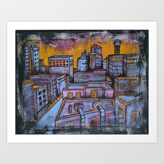 Brooklyn Nocturne 5 Art Print