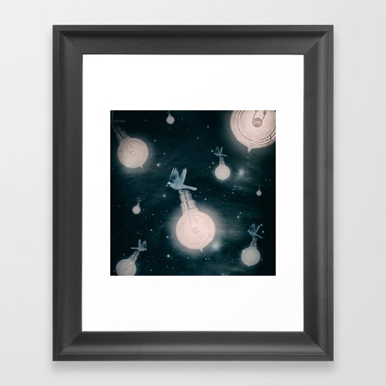 Light the Universe Framed Art Print