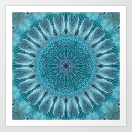 Mandala empathy Art Print